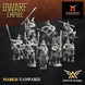 Dwarf Empire Goat Riders | White Angel 28/32mm Fantasy Wargaming Miniatures Role Playing Miniatures