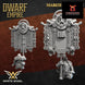 Dwarf Empire Standard Bearer | White Angel 28/32mm Fantasy Wargaming Miniatures