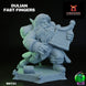 Dwarven Bard Dulian Fast Fingers | TPK Lab 32mm Fantasy Tabletop RPG Miniatures Role Playing Miniatures