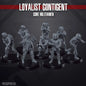 Space Wars: Loyalist Contingent Militia | Skullforge Studios 32mm Wargaming Miniatures Role Playing Miniatures