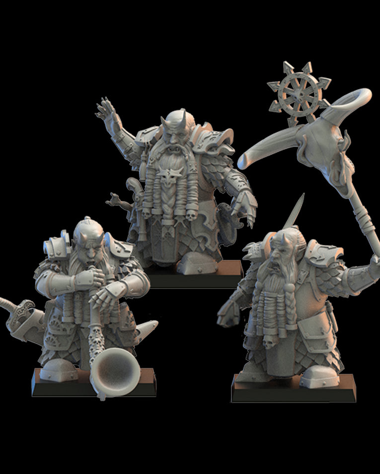 Maghmorin Dwarves Elite Guard | Lost Kingdom 28/32mm Fantasy Wargaming Miniatures