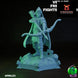 Elven Archer Vedast the Freedom FIghter | TPK Lab 32mm Fantasy Tabletop RPG Miniatures Role Playing Miniatures