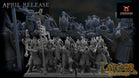 Elven Royal Guard | Landor Miniatures 28/32mm Fantasy Wargaming Miniatures
