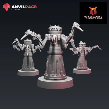 Empire Medical Droid | Anvilrage Galactic SciFi Miniatures 32mm 1/47 Legion Scale Role Playing Miniatures