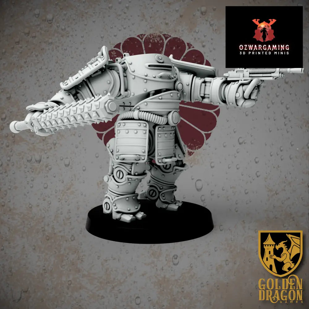 Empire of Japan Shugo Yoroi Warsuits | Golden Dragon Games Weird WW2 Role Playing Miniatures