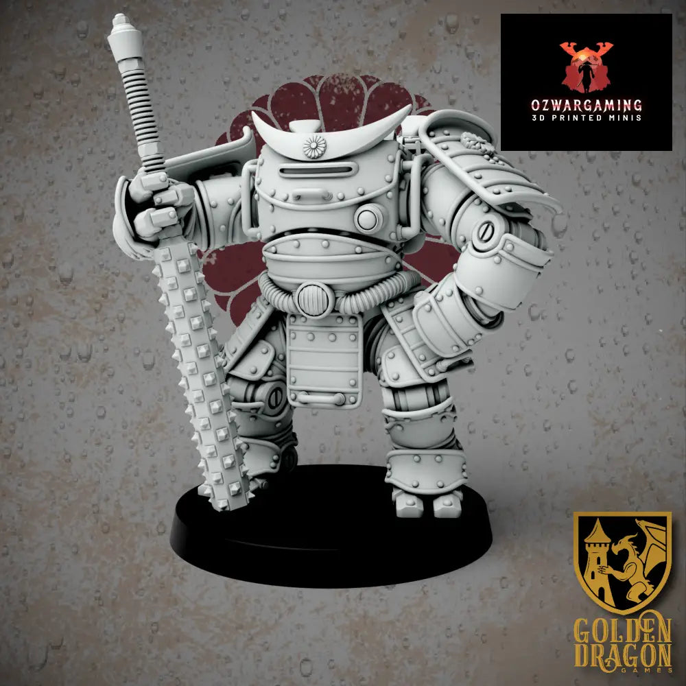 Empire of Japan Shugo Yoroi Warsuits | Golden Dragon Games Weird WW2 Role Playing Miniatures