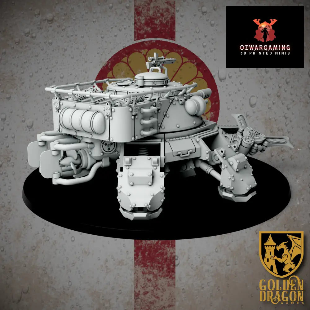 Empire of Japan Type 97 Heike Amphibious Assault Gun | Golden Dragon Games Weird WW2 Role Playing Miniatures