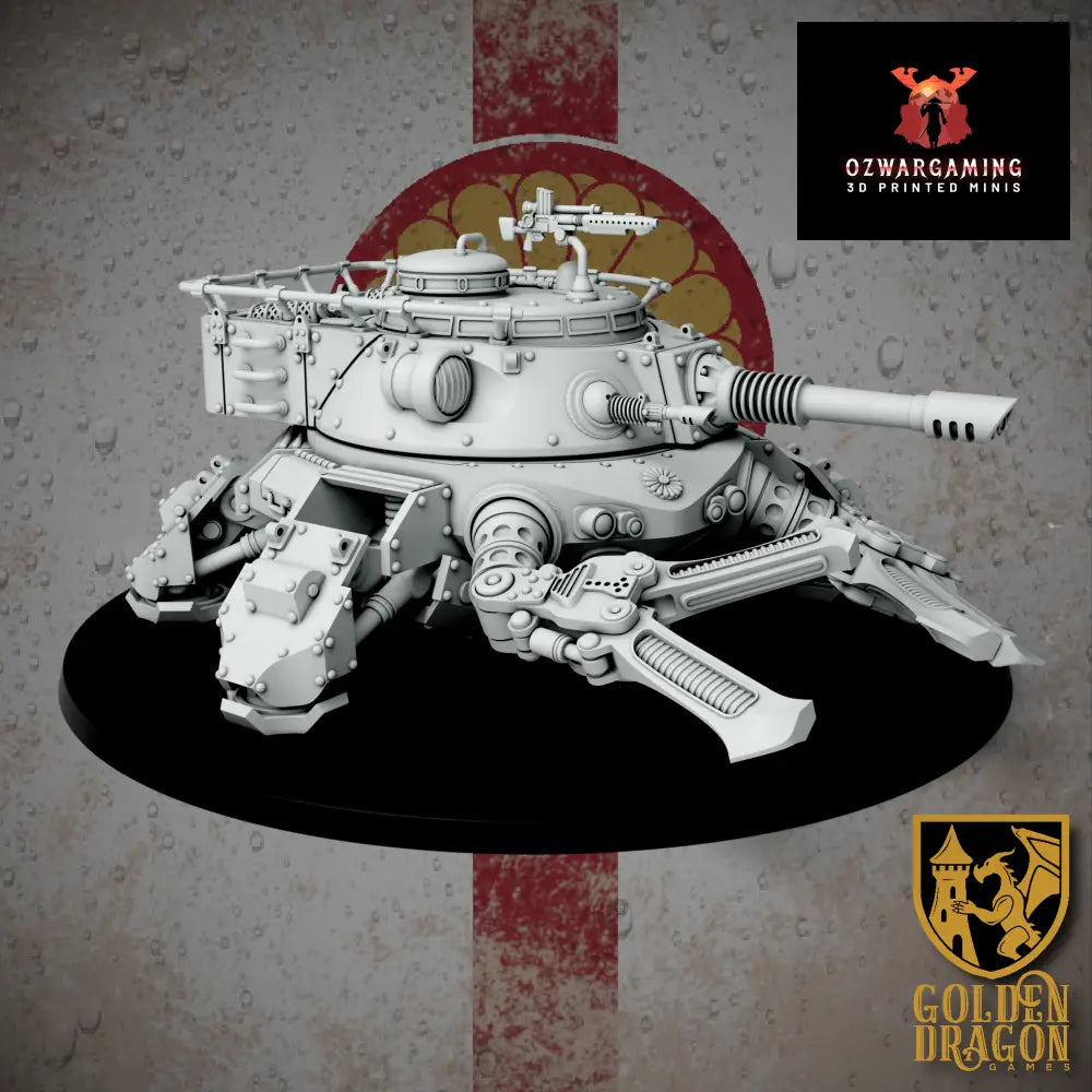 Empire of Japan Type 97 Heike Amphibious Assault Gun | Golden Dragon Games Weird WW2 Role Playing Miniatures