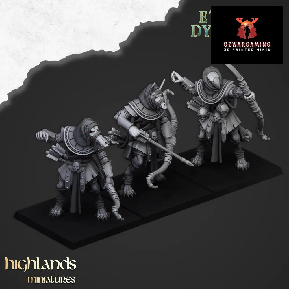 Eternal Dynasties Anubis Guard | Highlands Miniatures 28/32mm Fantasy Wargaming Miniatures Role Playing Miniatures