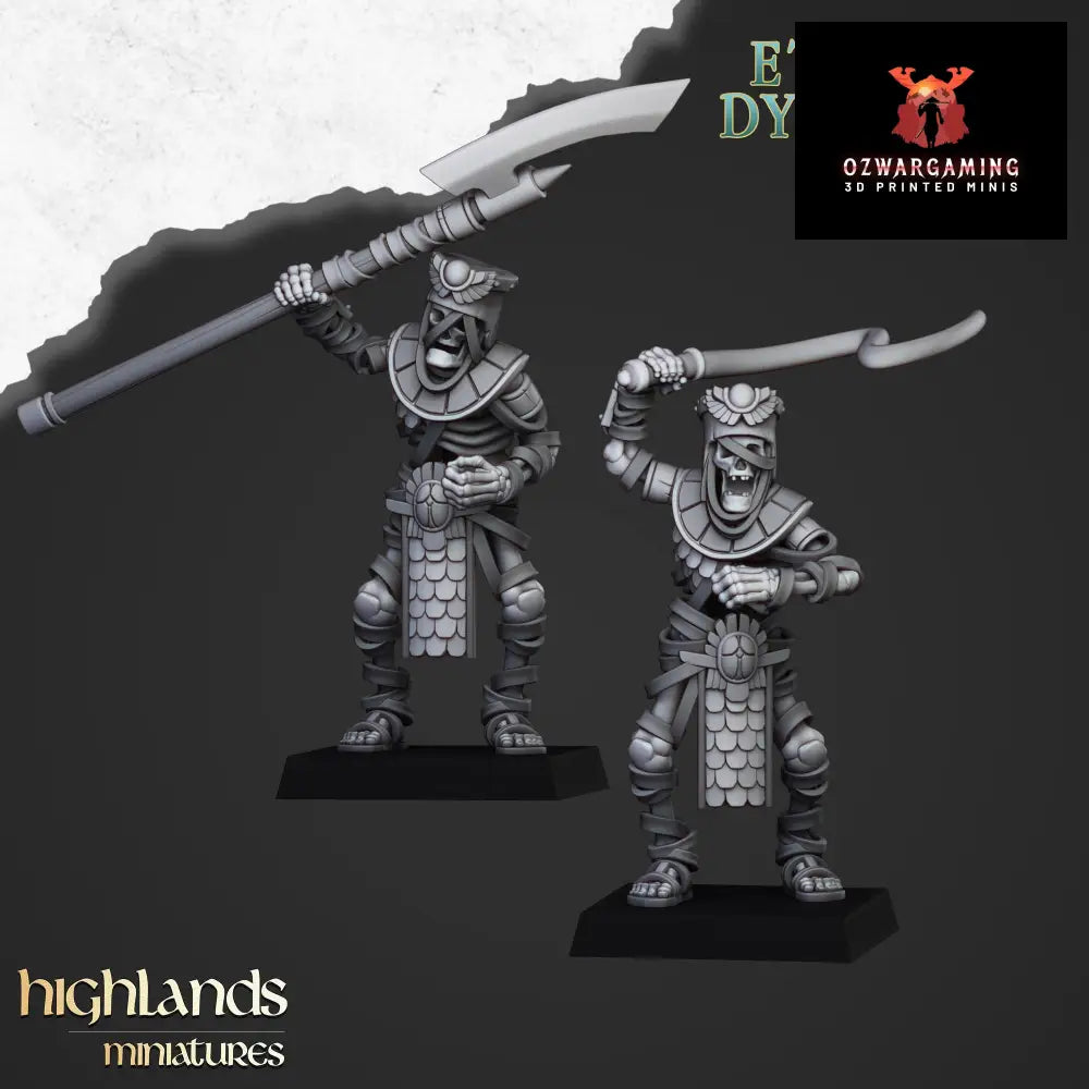 Eternal Dynasties Eternal Guard Chariots | Highlands Miniatures 28/32mm Fantasy Wargaming Miniatures Role Playing