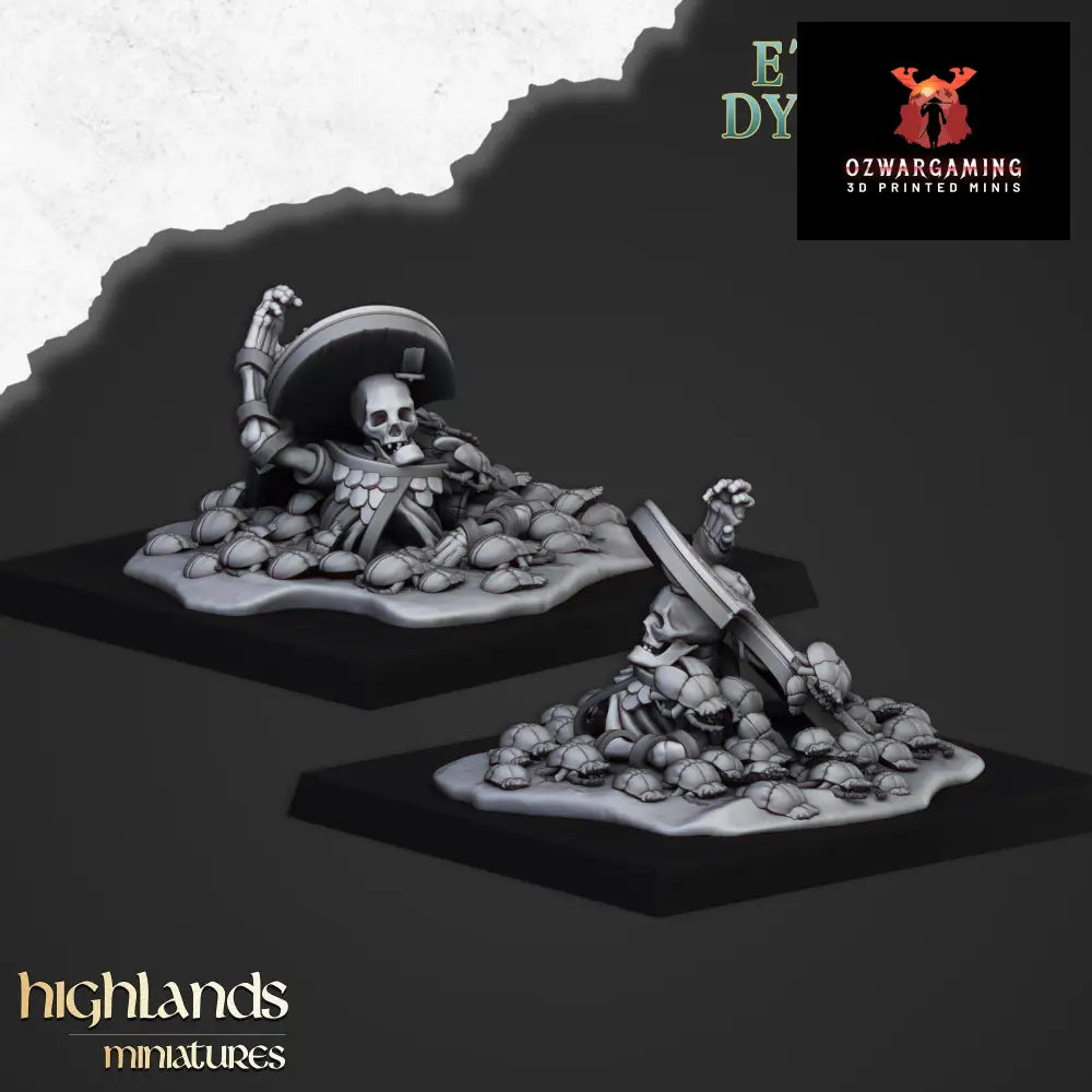 Eternal Dynasties Scarab Swarms | Highlands Miniatures 28/32mm Fantasy Wargaming Miniatures Role Playing Miniatures