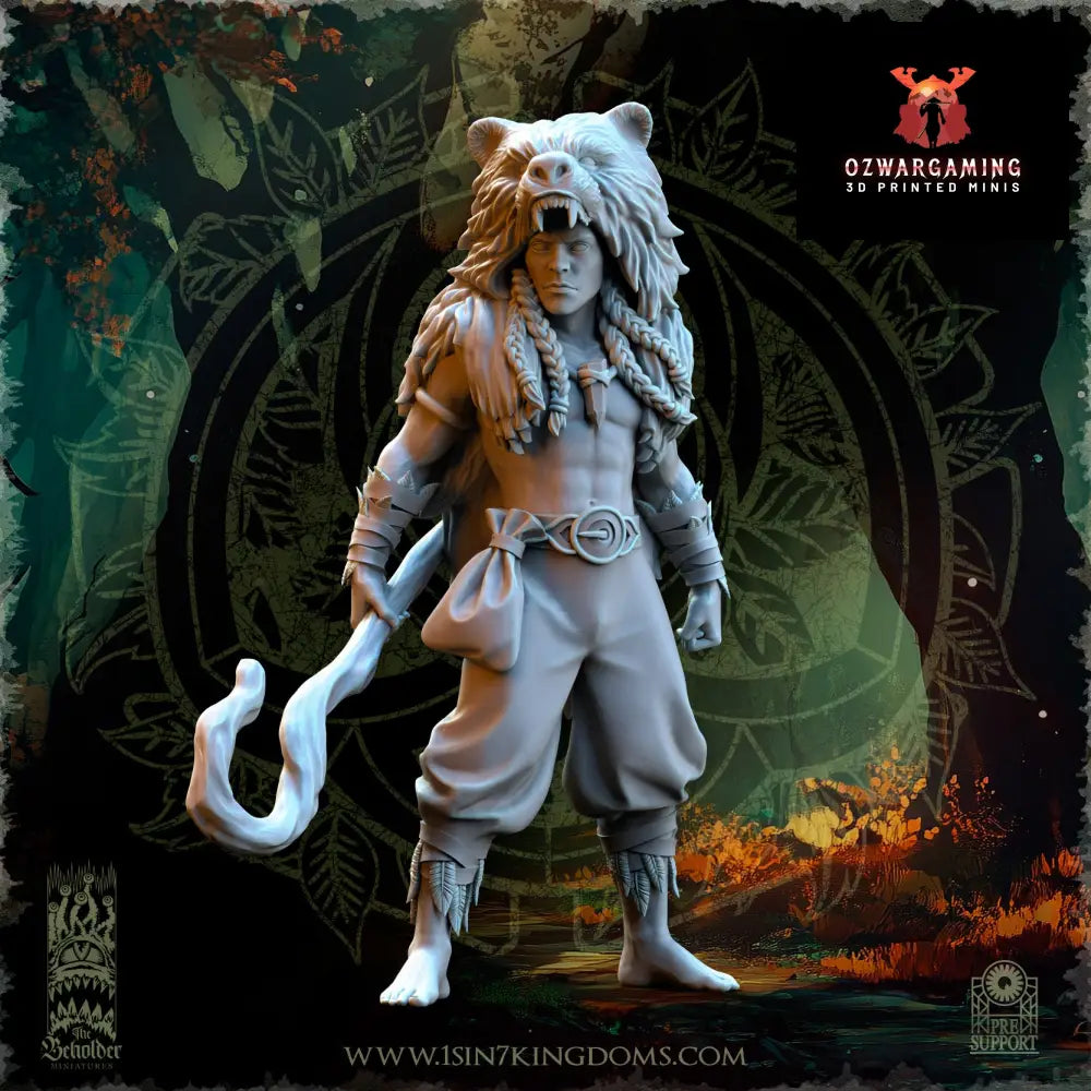 Evergreen Elves Beastmasters | The Beholder Miniatures 28/32mm Fantasy Wargaming Miniatures (Copy)