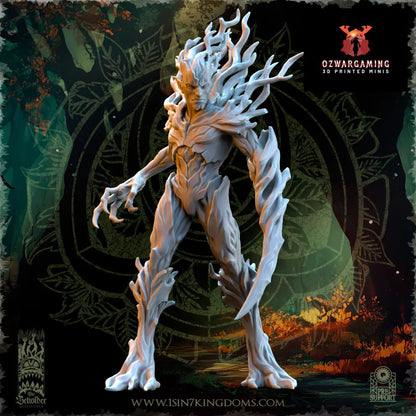 Evergreen Elves Druades | The Beholder Miniatures 28/32mm Fantasy Wargaming Miniatures