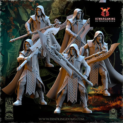 Evergreen Elves Glade Avengers | The Beholder Miniatures 28/32mm Fantasy Wargaming Miniatures
