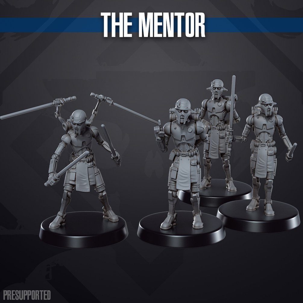 Space Wars: The Mentor | Skullforge Studios 32mm Wargaming Miniatures Role Playing Miniatures