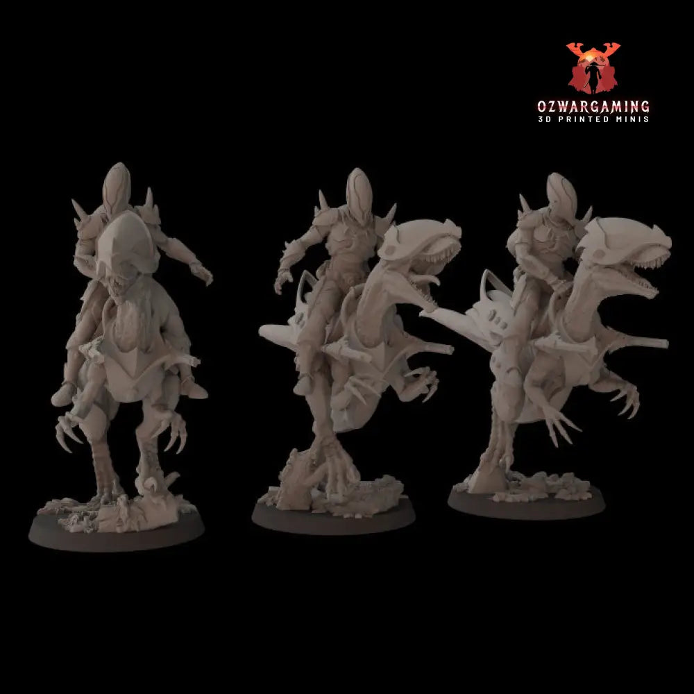 Exodite Space Elves Deonicus Riders | Fantasy Cult 32mm Grimdark Wargaming Miniatures Role Playing Miniatures
