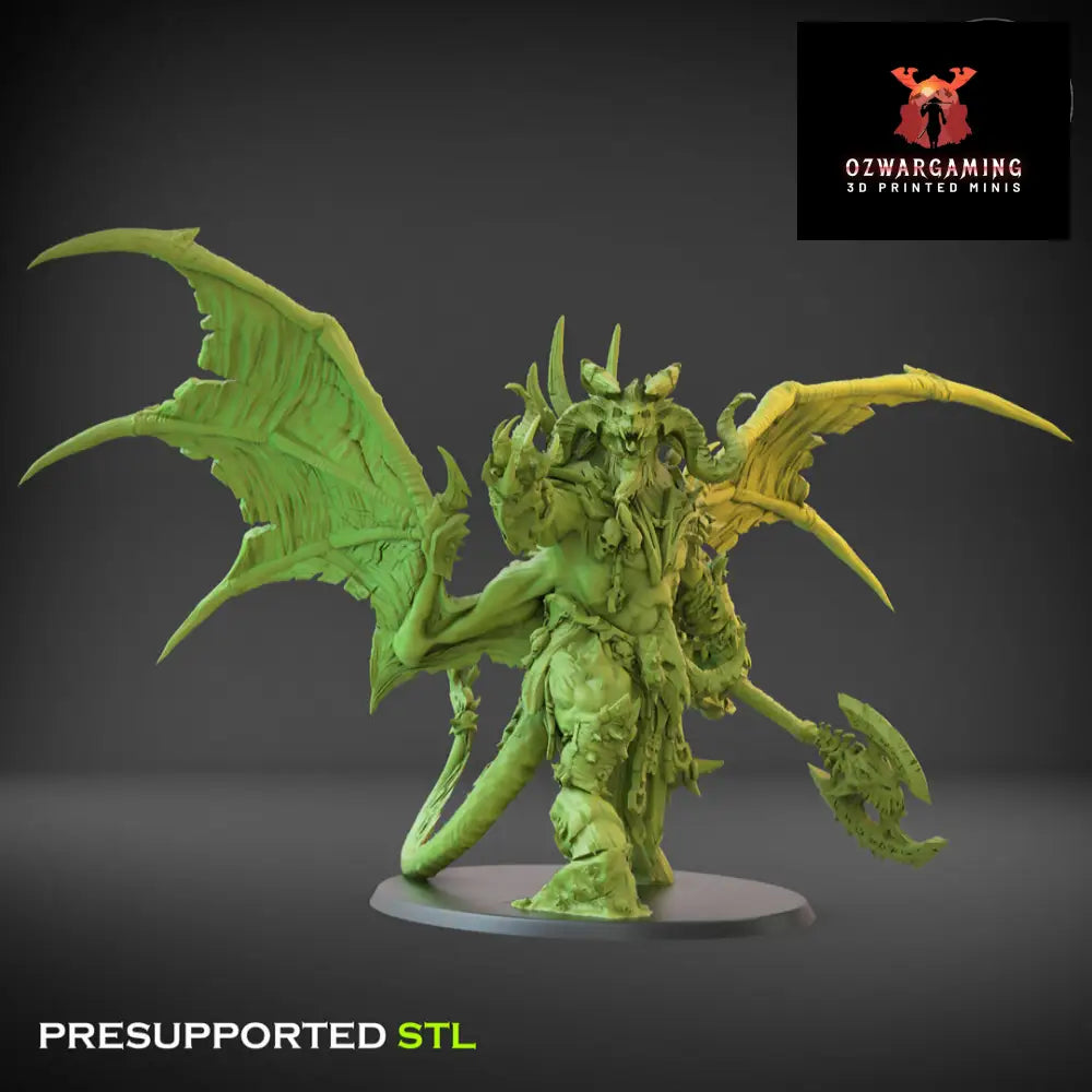 Fallen Beasts Ascended Dreadlord | Claybeast Creations 28mm Fantasy Wargaming Miniatures Role Playing Miniatures