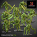 Fallen Beasts Horned Brutes Heavy Weapons | Claybeast Creations 28mm Fantasy Wargaming Miniatures Role Playing