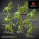 Fallen Beasts Horned Riders Swords | Claybeast Creations 28mm Fantasy Wargaming Miniatures Role Playing Miniatures