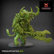 Fallen Beasts Horned Warlord | Claybeast Creations 28mm Fantasy Wargaming Miniatures Role Playing Miniatures