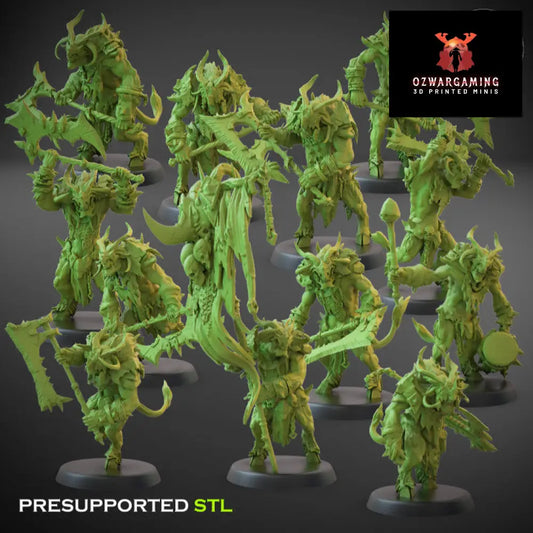 Fallen Beasts Savage Raiders | Claybeast Creations 28mm Fantasy Wargaming Miniatures Role Playing Miniatures