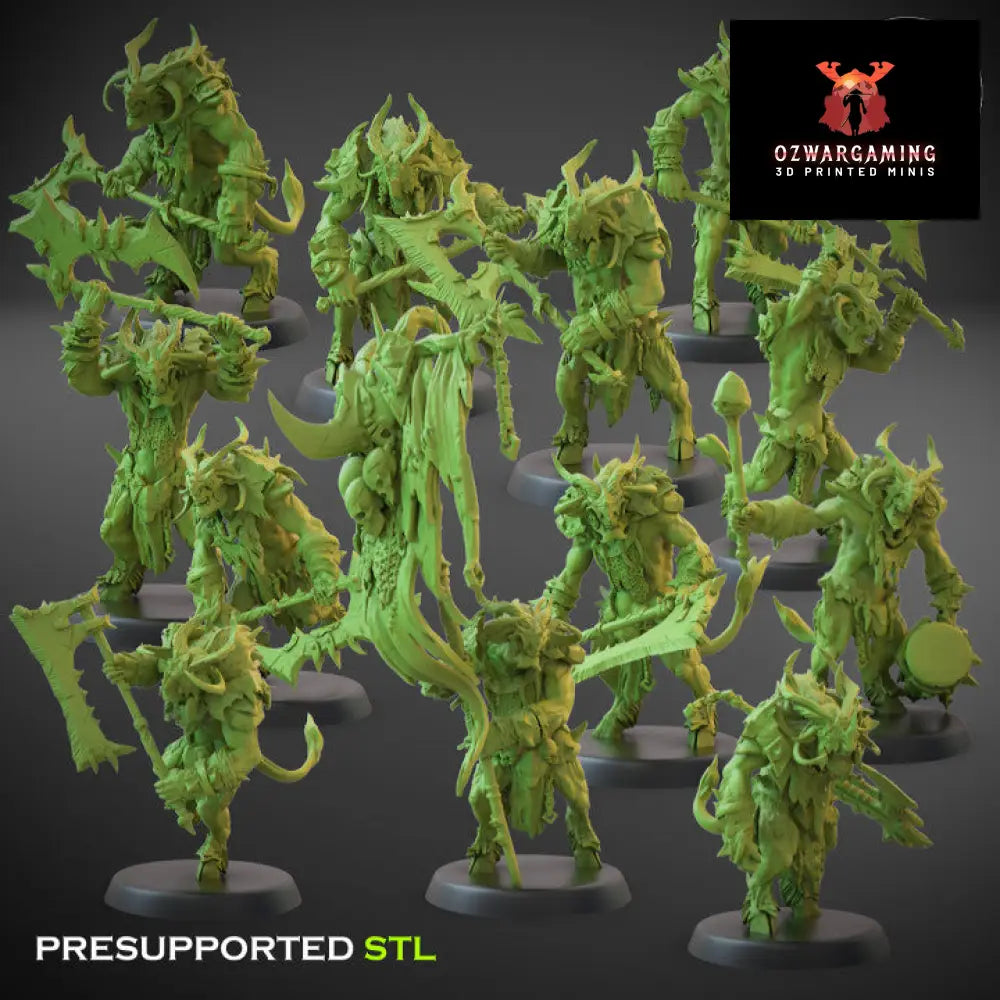 Fallen Beasts Savage Raiders | Claybeast Creations 28mm Fantasy Wargaming Miniatures Role Playing Miniatures