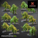Fallen Beasts Savage Warboars | Claybeast Creations 28mm Fantasy Wargaming Miniatures Role Playing Miniatures