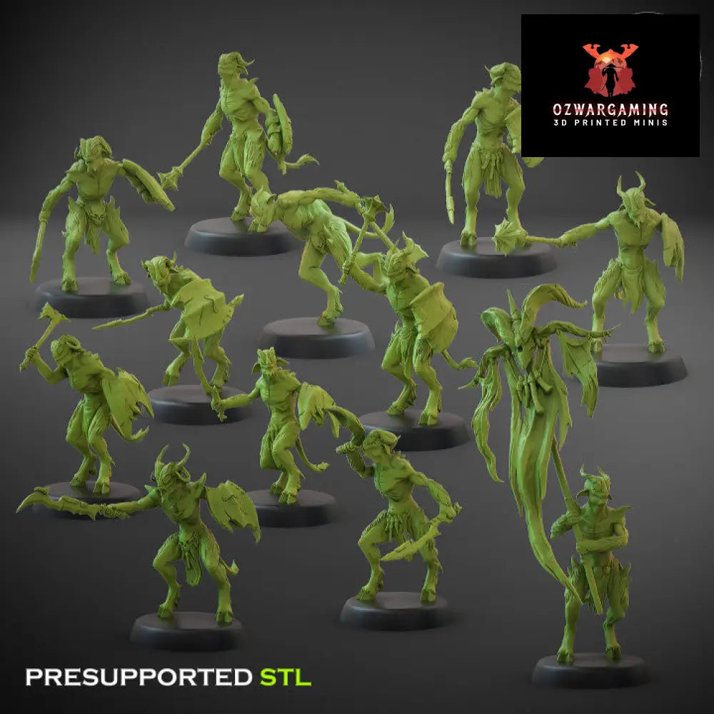 Fallen Beasts Soul Scavengers | Claybeast Creations 28mm Fantasy Wargaming Miniatures Role Playing Miniatures