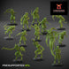 Fallen Beasts Soul Scavengers with Bows | Claybeast Creations 28mm Fantasy Wargaming Miniatures Role Playing Miniatures