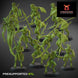 Fallen Beasts Soul Scavengers with Spears | Claybeast Creations 28mm Fantasy Wargaming Miniatures Role Playing