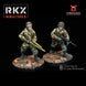 Fallschirmjager Flamethrower Team | RKX Miniatures 28mm WW2 Wargaming Miniatures Role Playing Miniatures