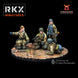Fallschirmjager MG34 Team | RKX Miniatures 28mm WW2 Wargaming Miniatures Role Playing Miniatures