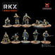 Fallschirmjager Rifle Squad | RKX Miniatures 28mm WW2 Wargaming Miniatures Role Playing Miniatures