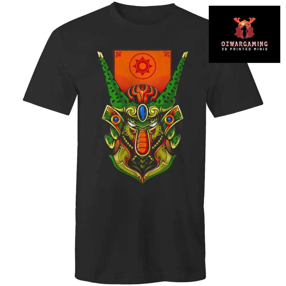 Fan Art Samurai Cell T Shirt Black / Small