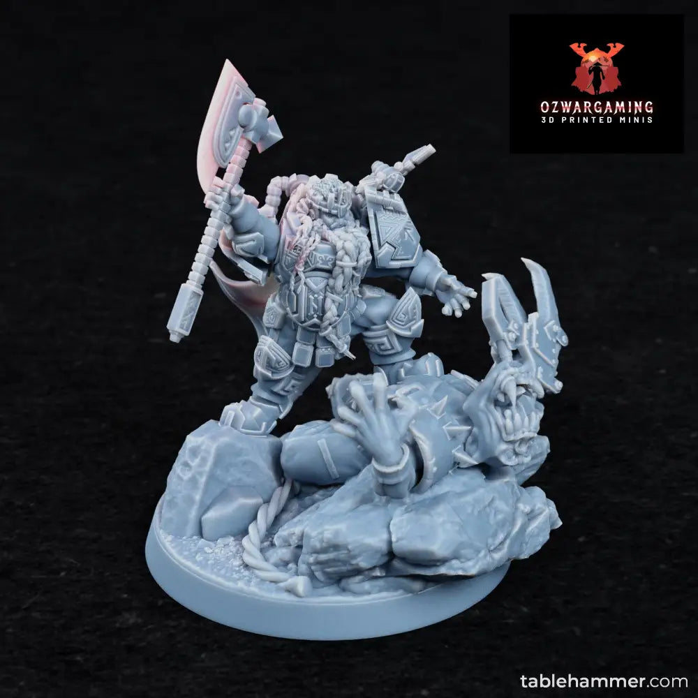 Federation of Tyr Hagen Hogslayer | Tablehammer Grimdark Wargaming Miniatures Role Playing Miniatures