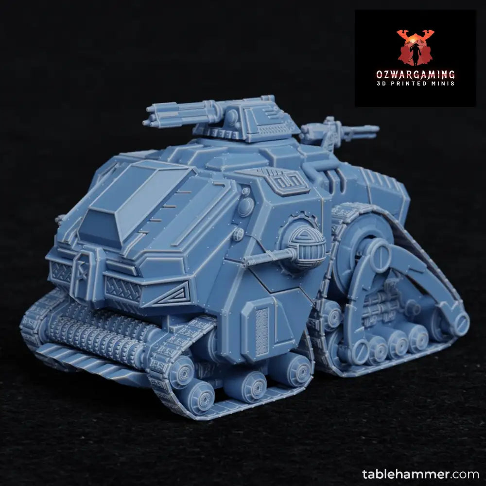 Federation of Tyr Tank Fortress | Tablehammer Grimdark Wargaming Miniatures Role Playing Miniatures