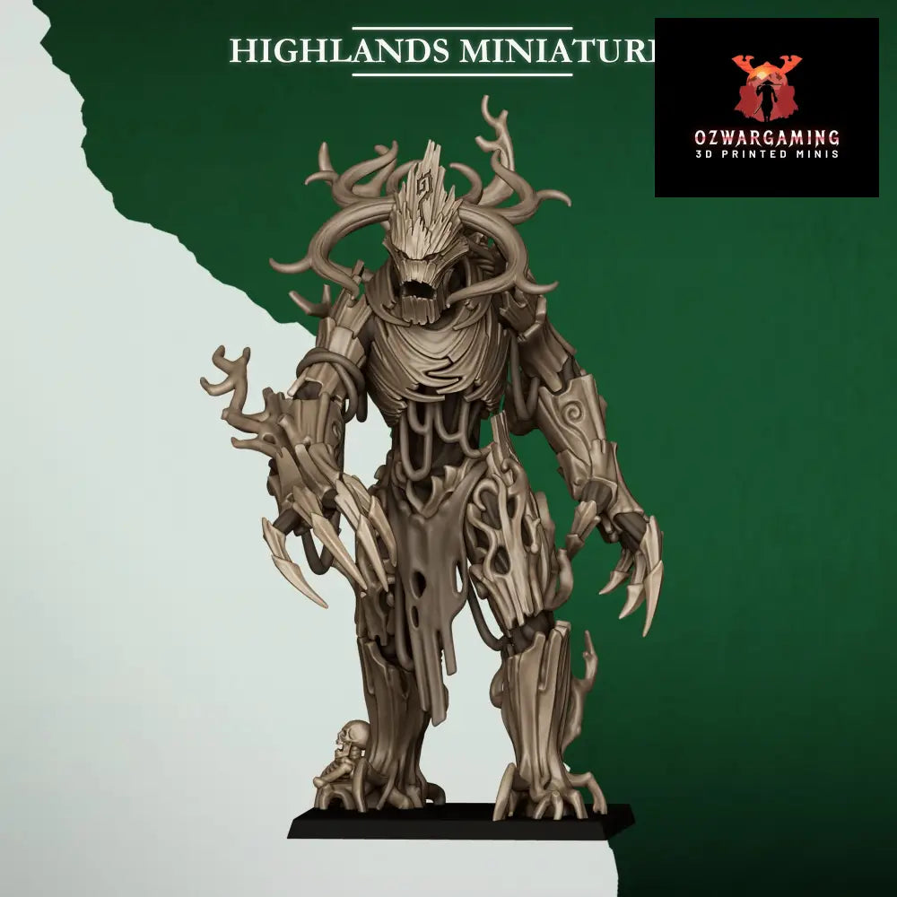 Feral Elves Giant Tree | Highlands Miniatures 28/32mm Fantasy Wargaming Miniatures Role Playing Miniatures