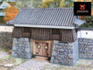 Feudal Japan Castle Wall Gate Tower | 3DAlienWorlds Fantasy and Historical Wargaming Terrain Role Playing Miniatures
