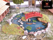 Feudal Japan Pond Set | 3DAlienWorlds Fantasy and Historical Wargaming Terrain Role Playing Miniatures