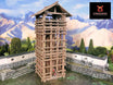 Feudal Japan Watchtower | 3DAlienWorlds Fantasy and Historical Wargaming Terrain Role Playing Miniatures