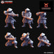 Feudal Japanese Ashigaru Ozutsu | Kyoushuneko 28/32mm Fantasy Wargaming Miniatures Role Playing Miniatures
