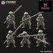 Feudal Japanese Ashigaru Yari | Kyoushuneko 28/32mm Fantasy Wargaming Miniatures Role Playing Miniatures