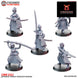Feudal Japanese Female Nodachi Ronin | Kyoushuneko 28/32mm Fantasy Wargaming Miniatures Role Playing Miniatures