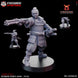 Feudal Japanese Hatamoto with Pistol | Kyoushuneko 28/32mm Fantasy Wargaming Miniatures Role Playing Miniatures