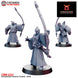 Feudal Japanese Hatamoto with Yumi | Kyoushuneko 28/32mm Fantasy Wargaming Miniatures Role Playing Miniatures