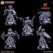 Feudal Japanese Kabuki Dolls | Kyoushuneko 28/32mm Fantasy Wargaming Miniatures Role Playing Miniatures