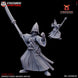 Feudal Japanese Kensai Naginata Master | Kyoushuneko 28/32mm Fantasy Wargaming Miniatures Role Playing Miniatures