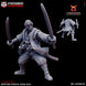 Feudal Japanese Minamoto Kenshin | Kyoushuneko 28/32mm Fantasy Wargaming Miniatures Role Playing Miniatures