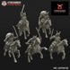 Feudal Japanese Mounted Samurai Katana | Kyoushuneko 28/32mm Fantasy Wargaming Miniatures Role Playing Miniatures
