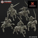 Feudal Japanese Mounted Samurai Yumi | Kyoushuneko 28/32mm Fantasy Wargaming Miniatures Role Playing Miniatures
